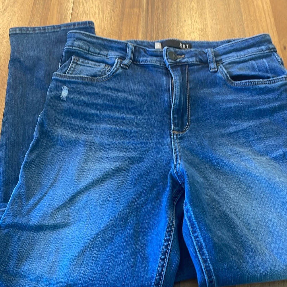KUT jeans - girlfriend ankle straight leg - size 8